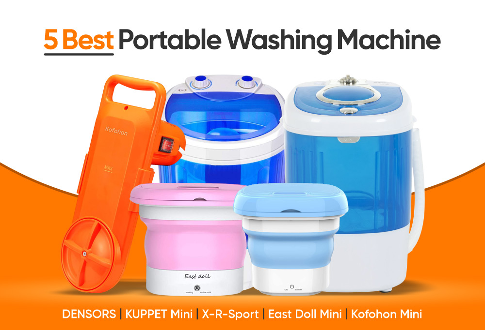 5 Best Portable Washing Machine and How It Simplify Your Life