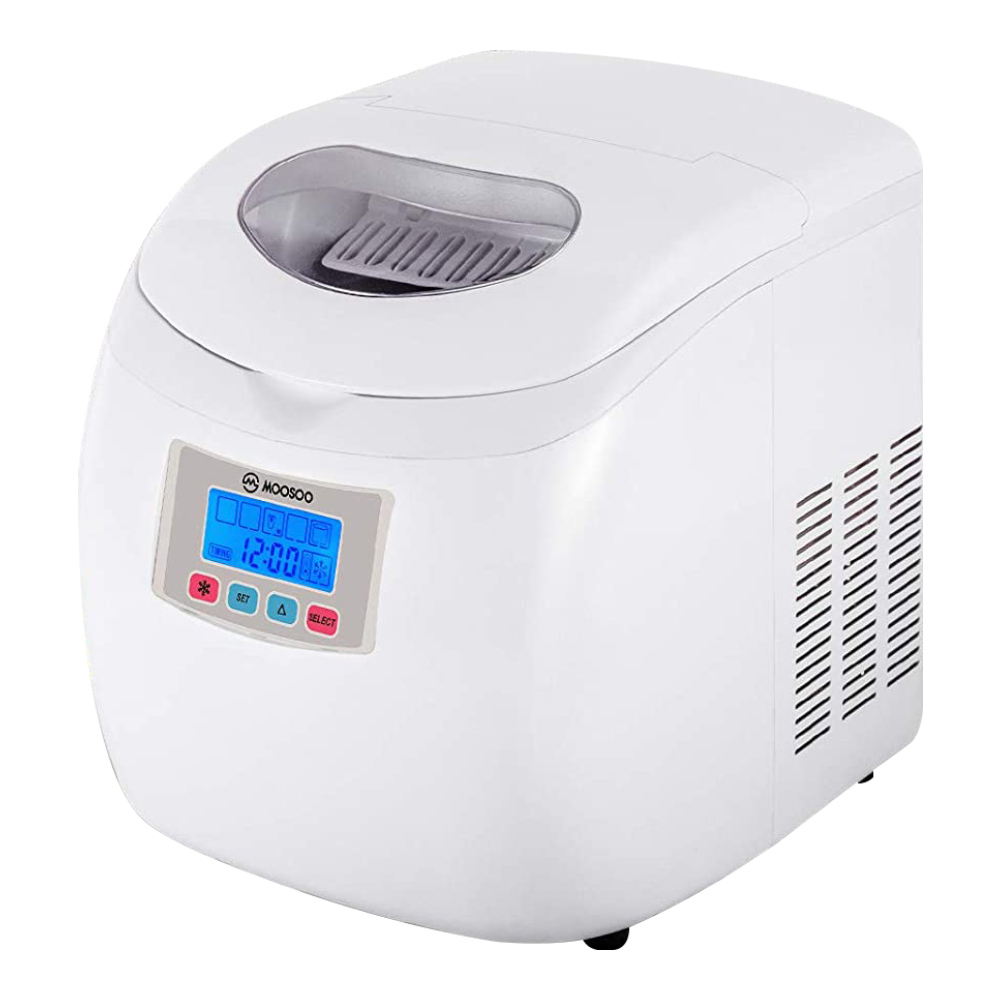 MOOSOO 2.8L - 5 Best Self-Cleaning Portable Ice Maker Machine