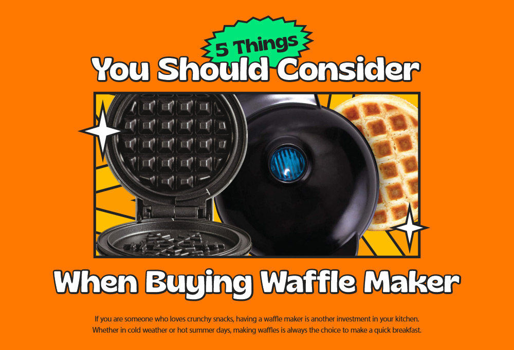 1. Main Image - 5 Things You Should Consider When Buying Waffle Maker